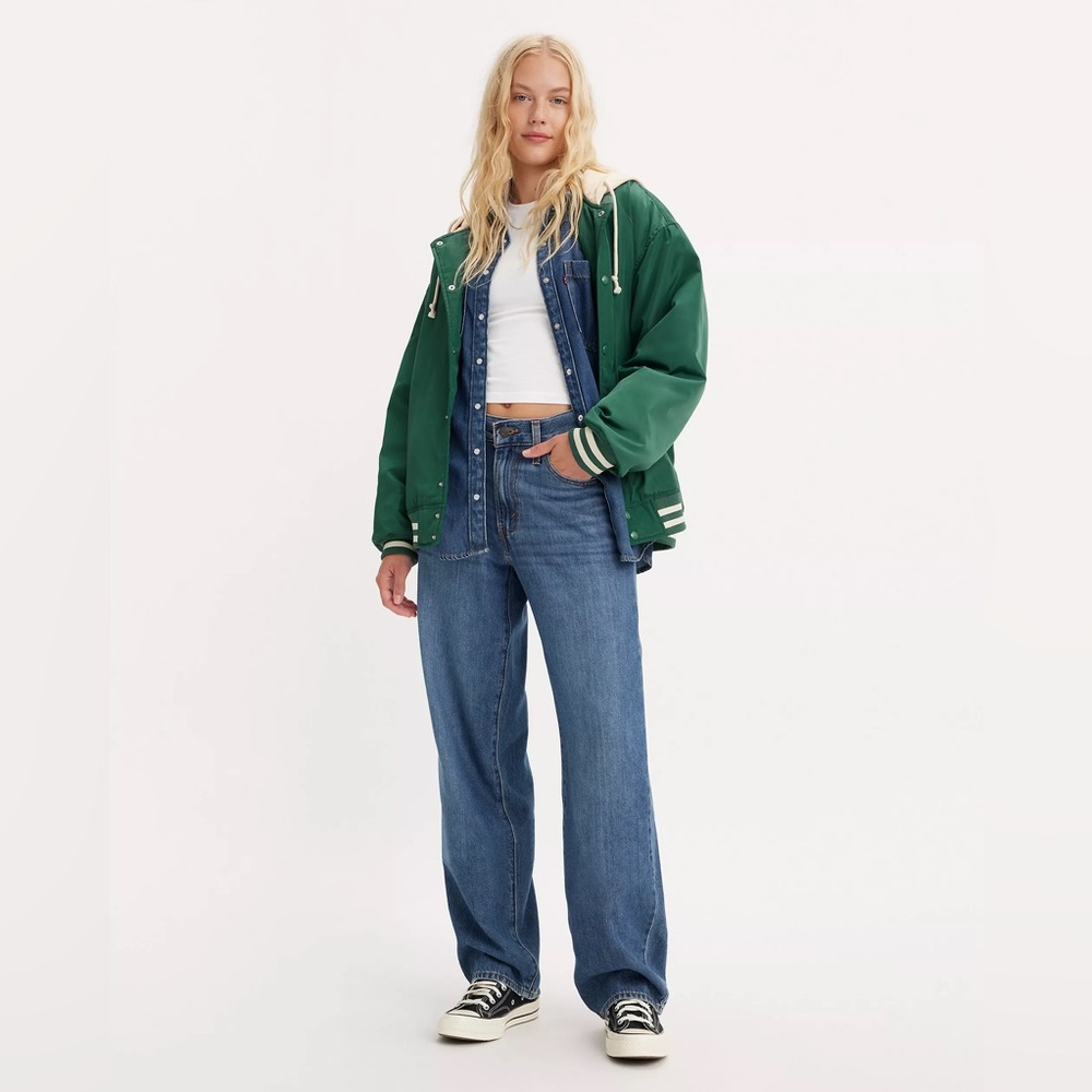 BAGGY DAD PERFORMANCE COOL WOMEN'S JEANS
